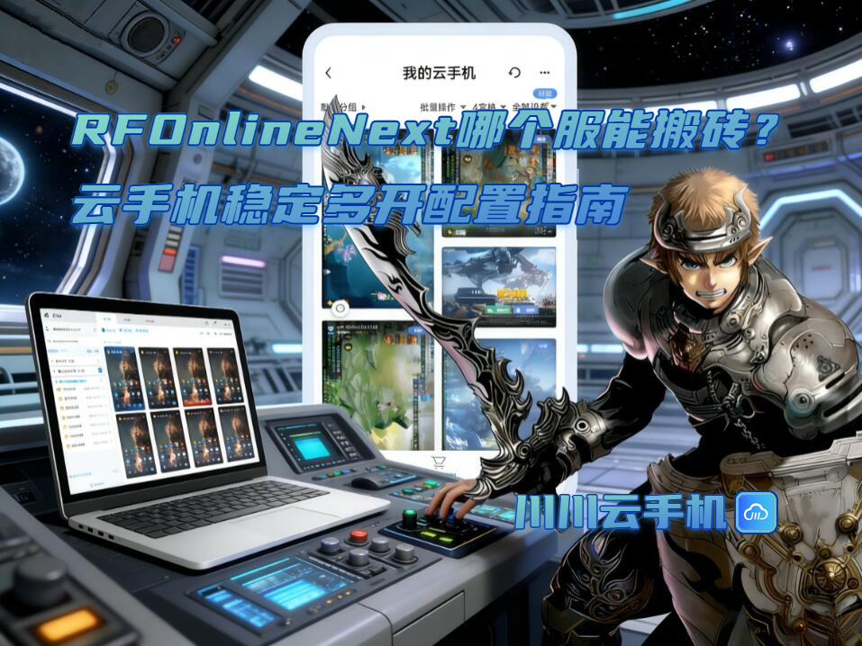 RFOnlineNext选什么职业搬砖？云手机托管省时躺赚全解析