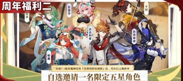 原神六周年有什么福利 超全六周年福利汇总及领取指南