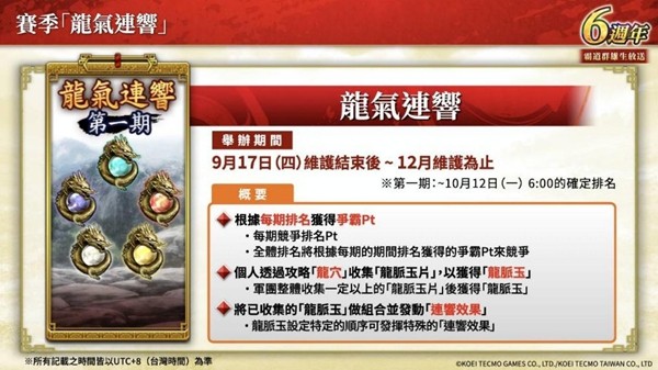 《三国志 霸道》新赛季「龙气连响」 开跑 全新LR武将「马超」 与「陆逊 」9月更新登场
