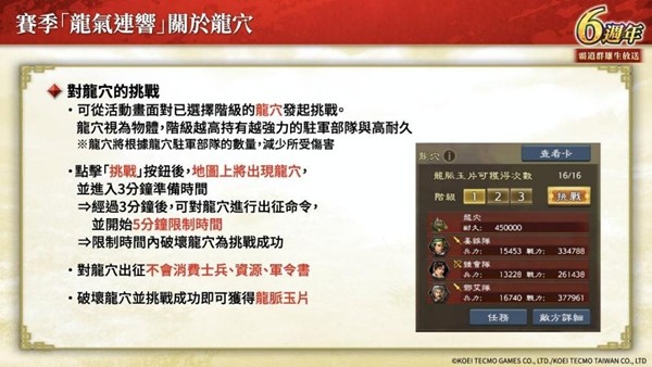 《三国志 霸道》新赛季「龙气连响」 开跑 全新LR武将「马超」 与「陆逊 」9月更新登场