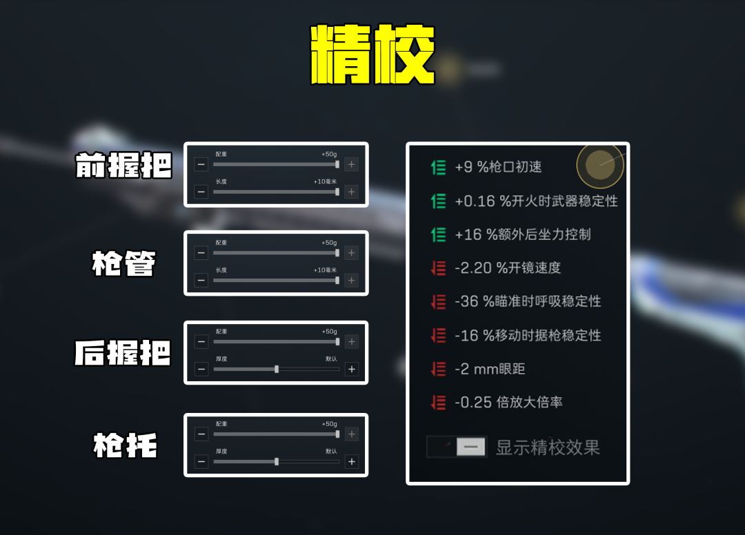 三角洲行动M4A1突击步枪24W改枪方案